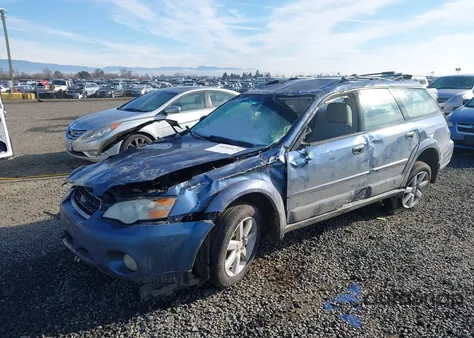 2006 Subaru Outback 2.5I from USA, damaged, VIN 4S4BP61C467318893